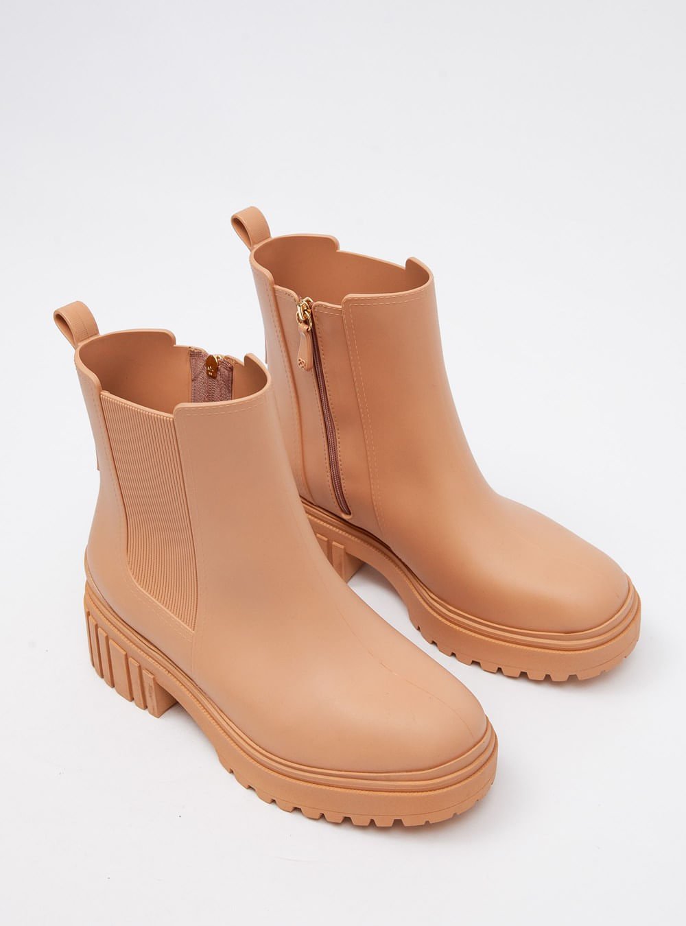 Bota Petite Jolie Chelsea Avela PJ6156 Bege 2