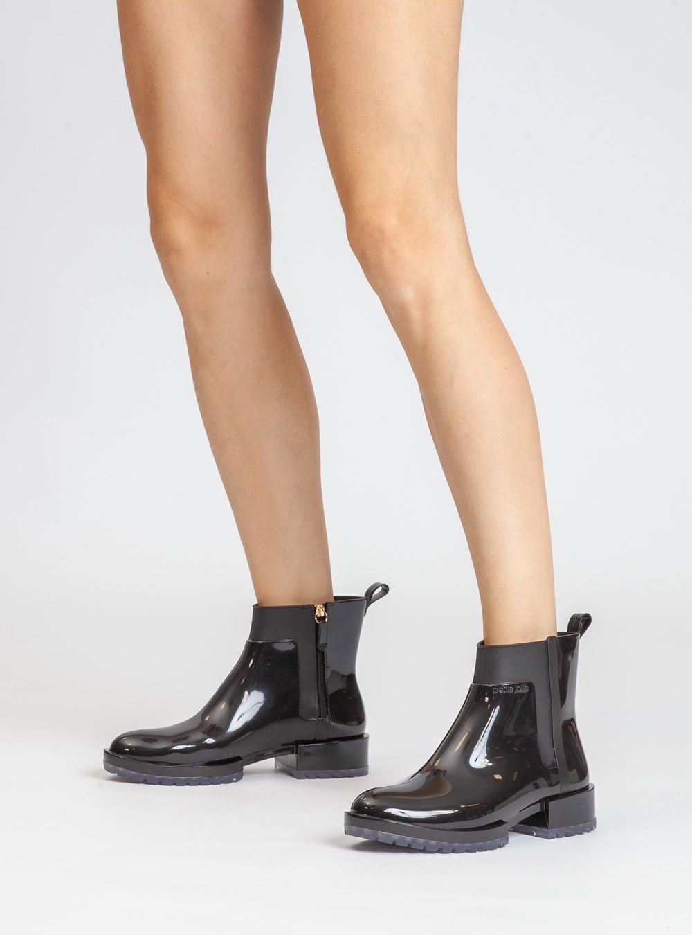 Bota Petite Jolie Lobe II Preto/Translucido PJ6649 Preto 4
