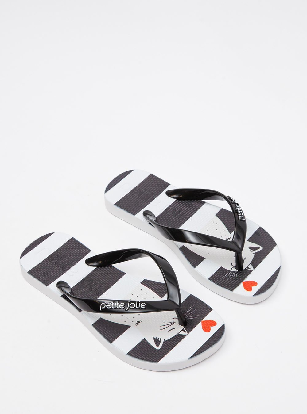 Chinelo Infantil Petite Jolie Fresh In Pet Lovers 8 PJ6969IN Preto 2