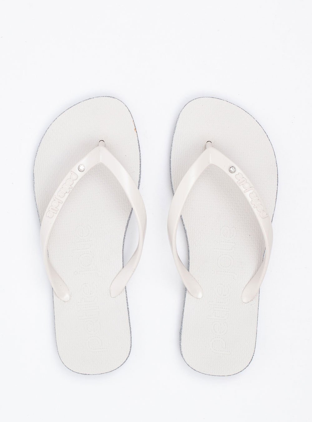 Chinelo Petite Jolie Fresh White/White PJ6970 Branco 3