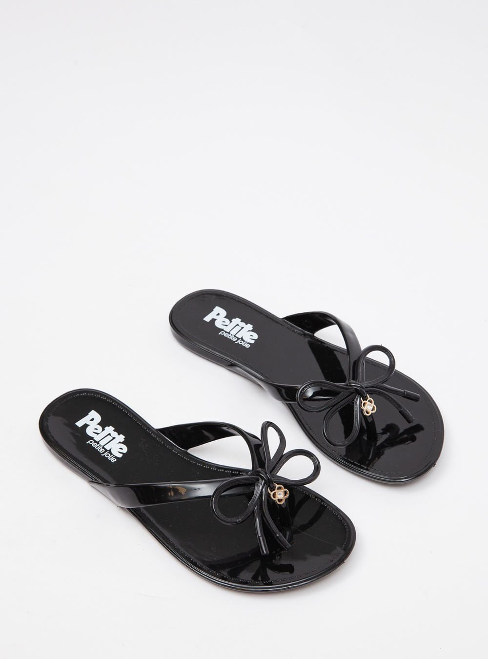Chinelo Infantil Petite Jolie Lucky In Preto PJ7356IN Preto 2