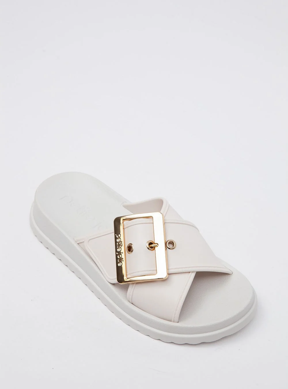 Chinelo Petite Jolie Feat White PJ7482 Branco 2