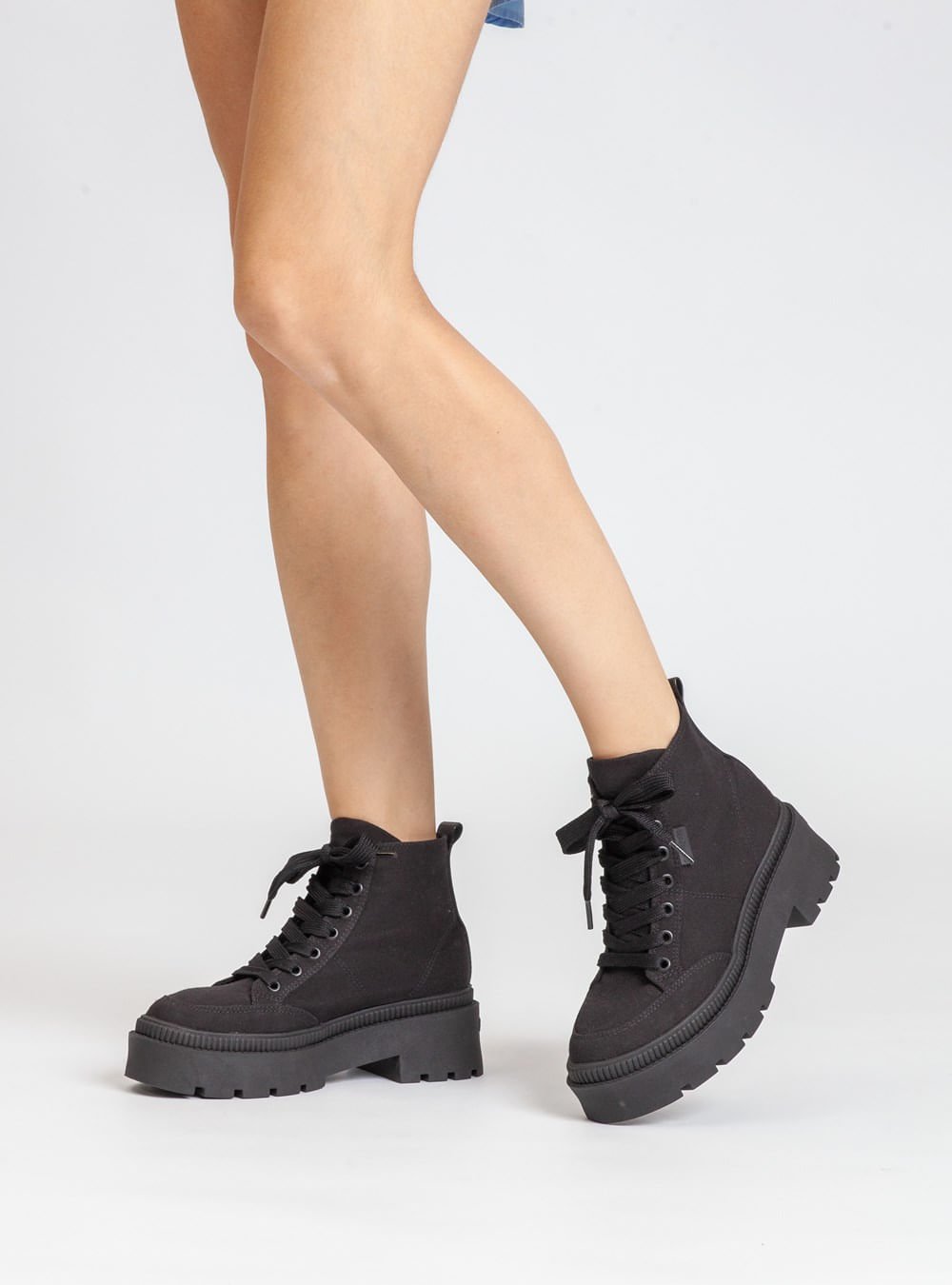 Bota Petite Jolie Off Boot Preto/Sola Preto PJ7475 Preto 4