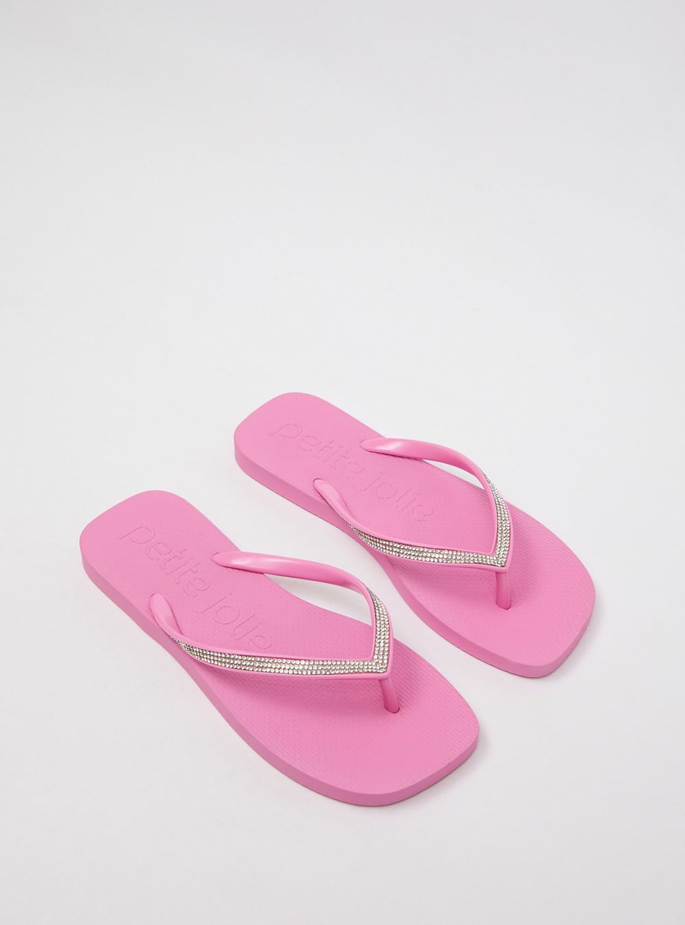 Chinelo Petite Jolie Refresh Shine Bubble Pink PJ7404 Rosa 2