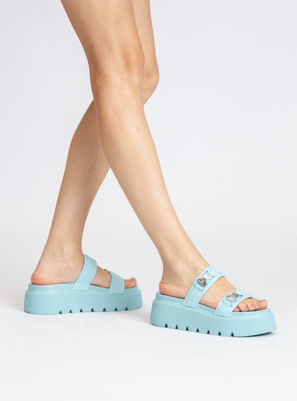 Tamanco Petite Jolie Pulse Bubble Blue PJ7491 Azul 4