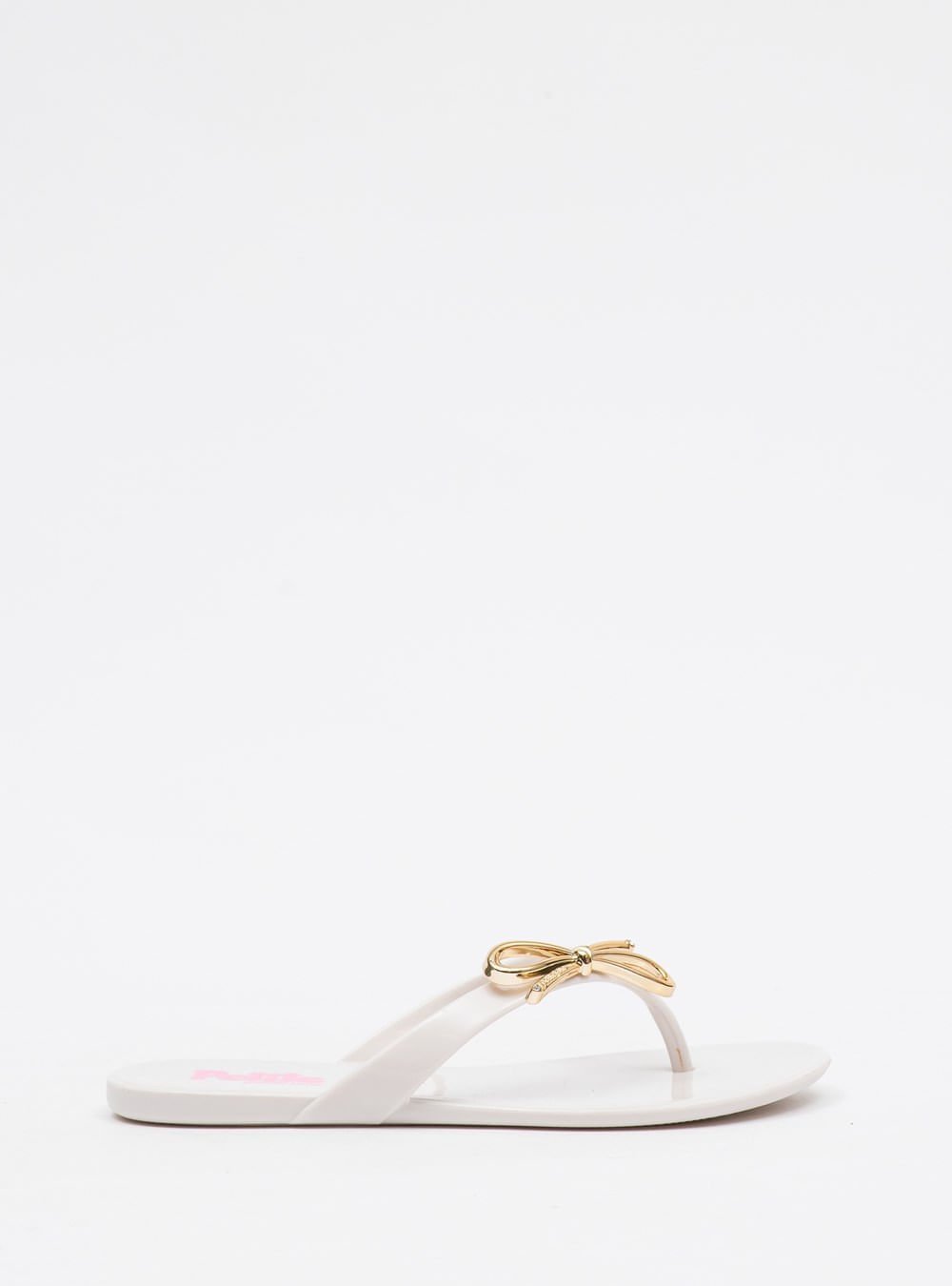 Chinelo Infantil Petite Jolie Lucky In White PJ7512IN Branco 3