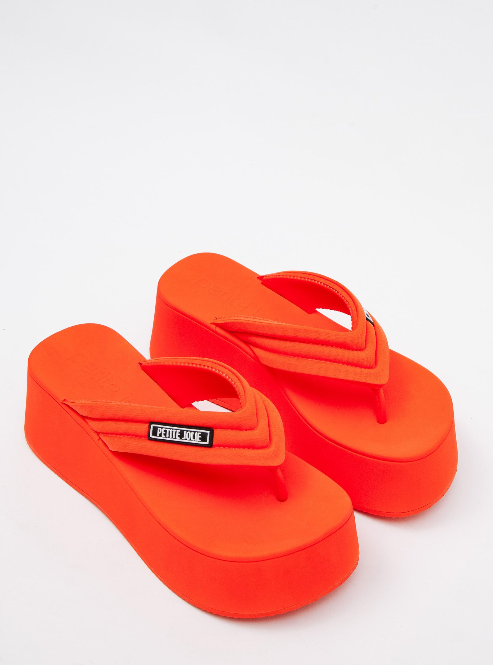 Chinelo Petite Jolie Plus Deep Orange PJ7522 Laranja 2