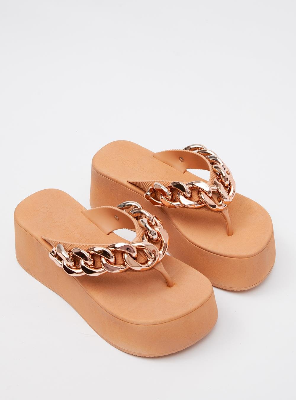 Chinelo Petite Jolie Plus Avela/Rose PJ7350 Bege 2