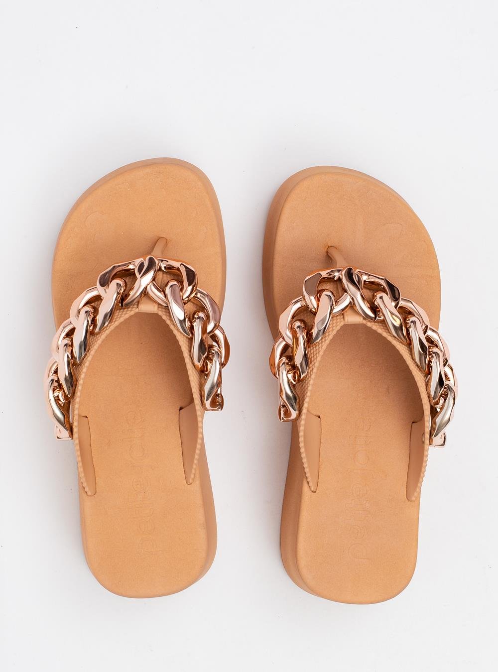 Chinelo Petite Jolie Plus Avela/Rose PJ7350 Bege 3