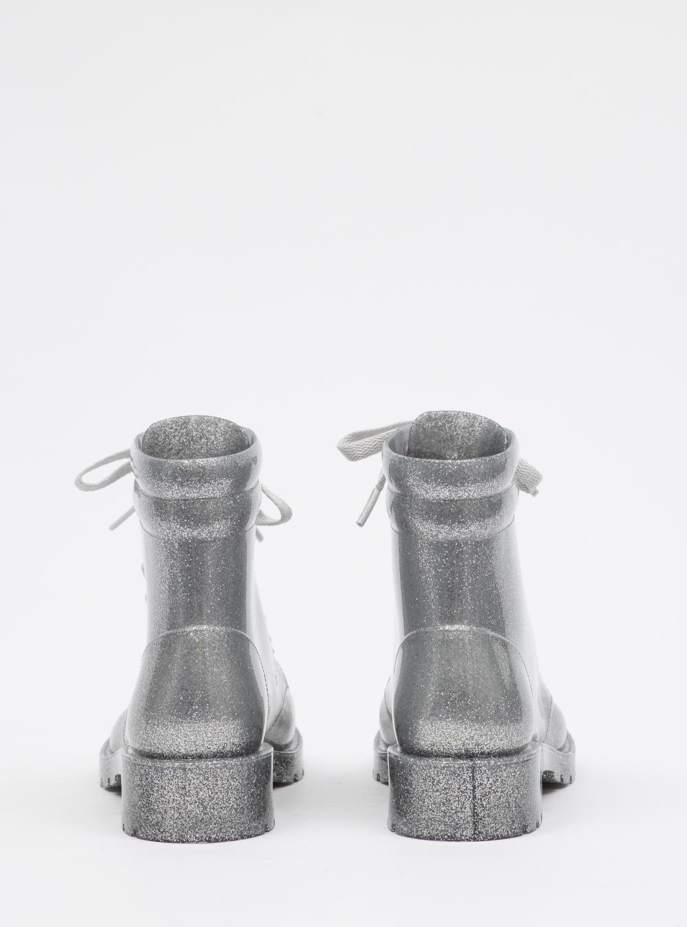 Bota Infantil Petite Jolie Iggy IN Glitter Prata PJ4995IN Cinza