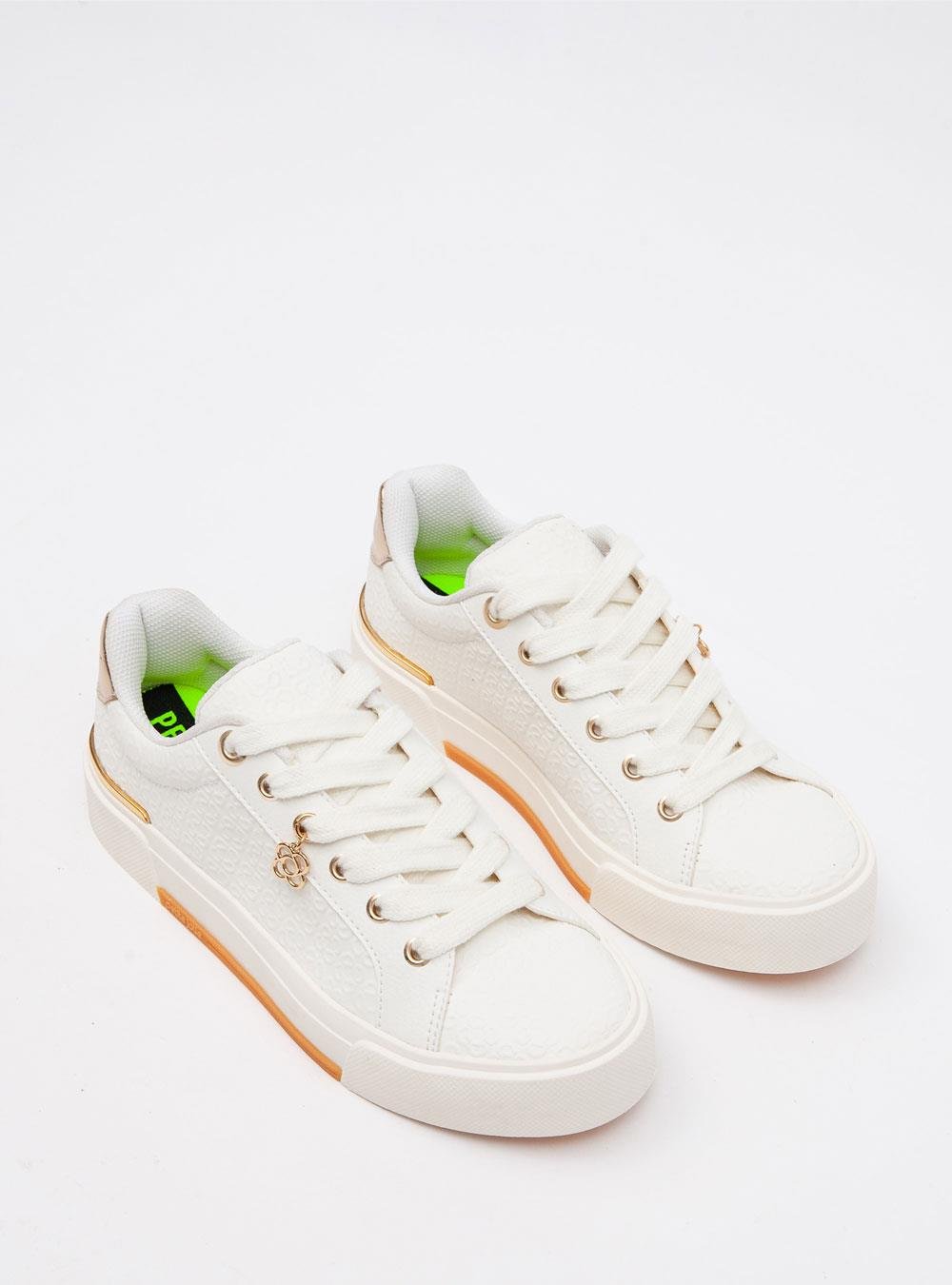 Tênis Petite Jolie Pump Branco/Sola Avela Light PJ7536 Branco 3