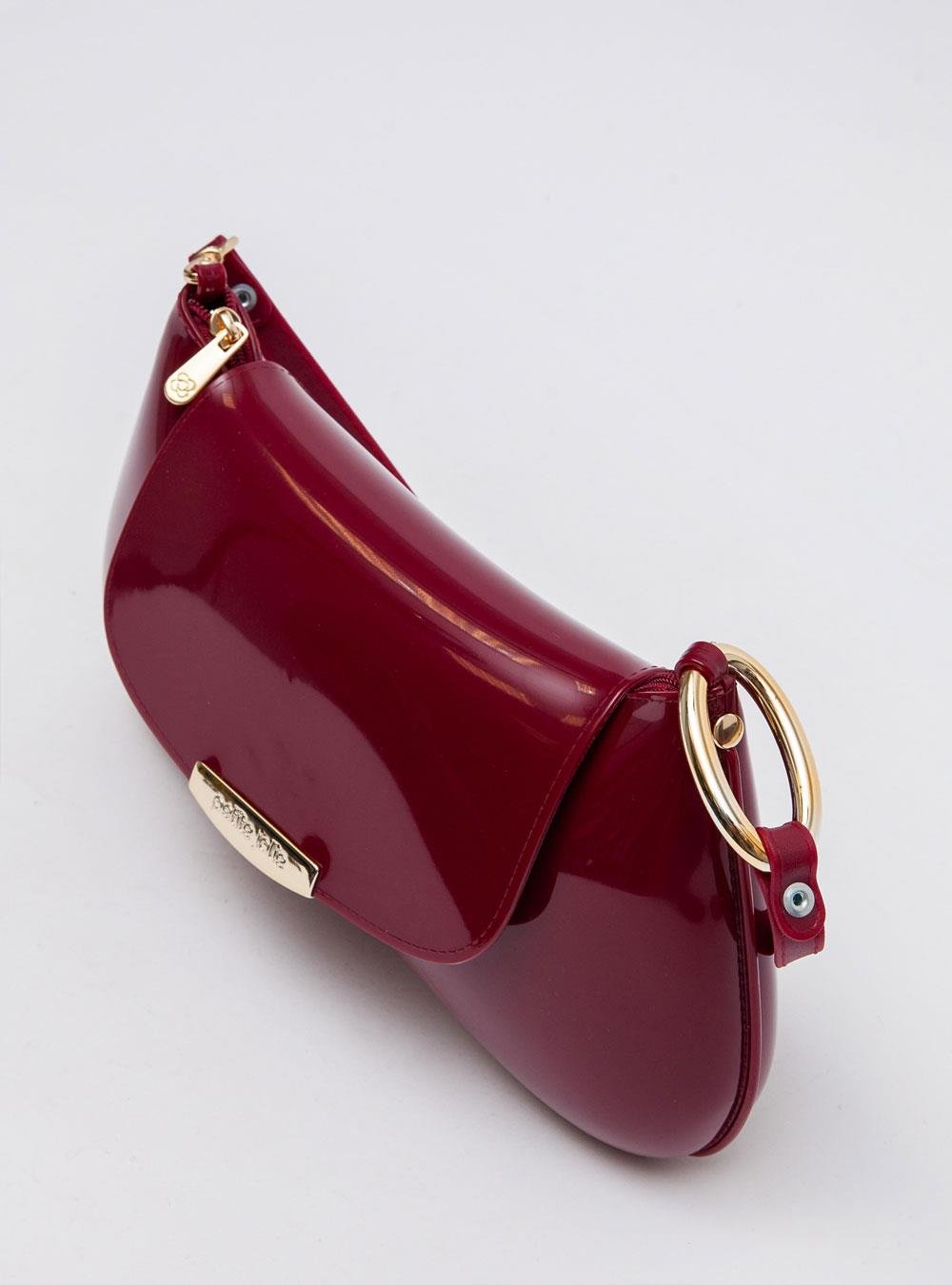 Bolsa Petite Jolie Elle Merlot PJ11245 Vermelho 3