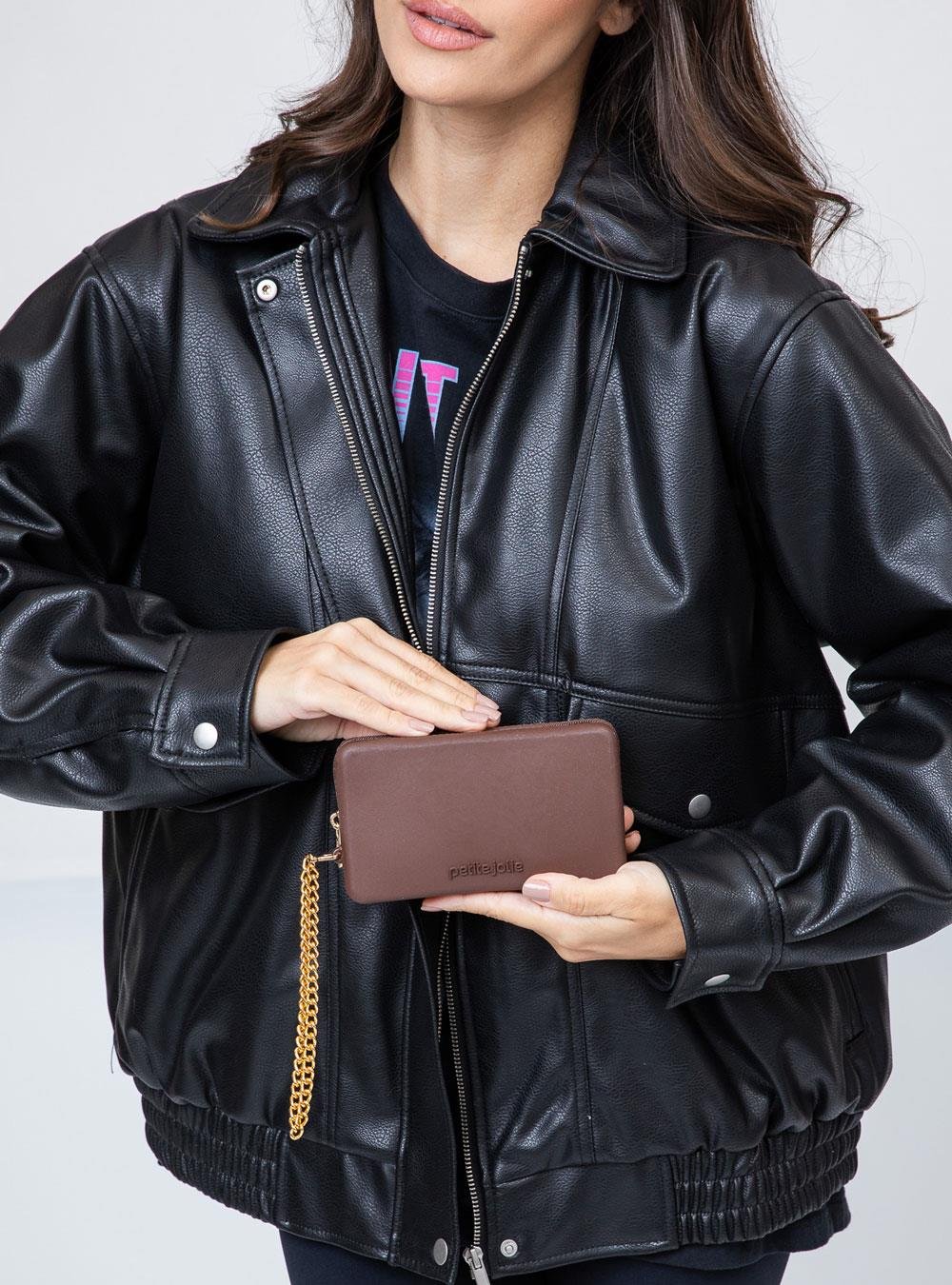 Carteira Petite Jolie Parker Brown PJ20300 Marrom 4