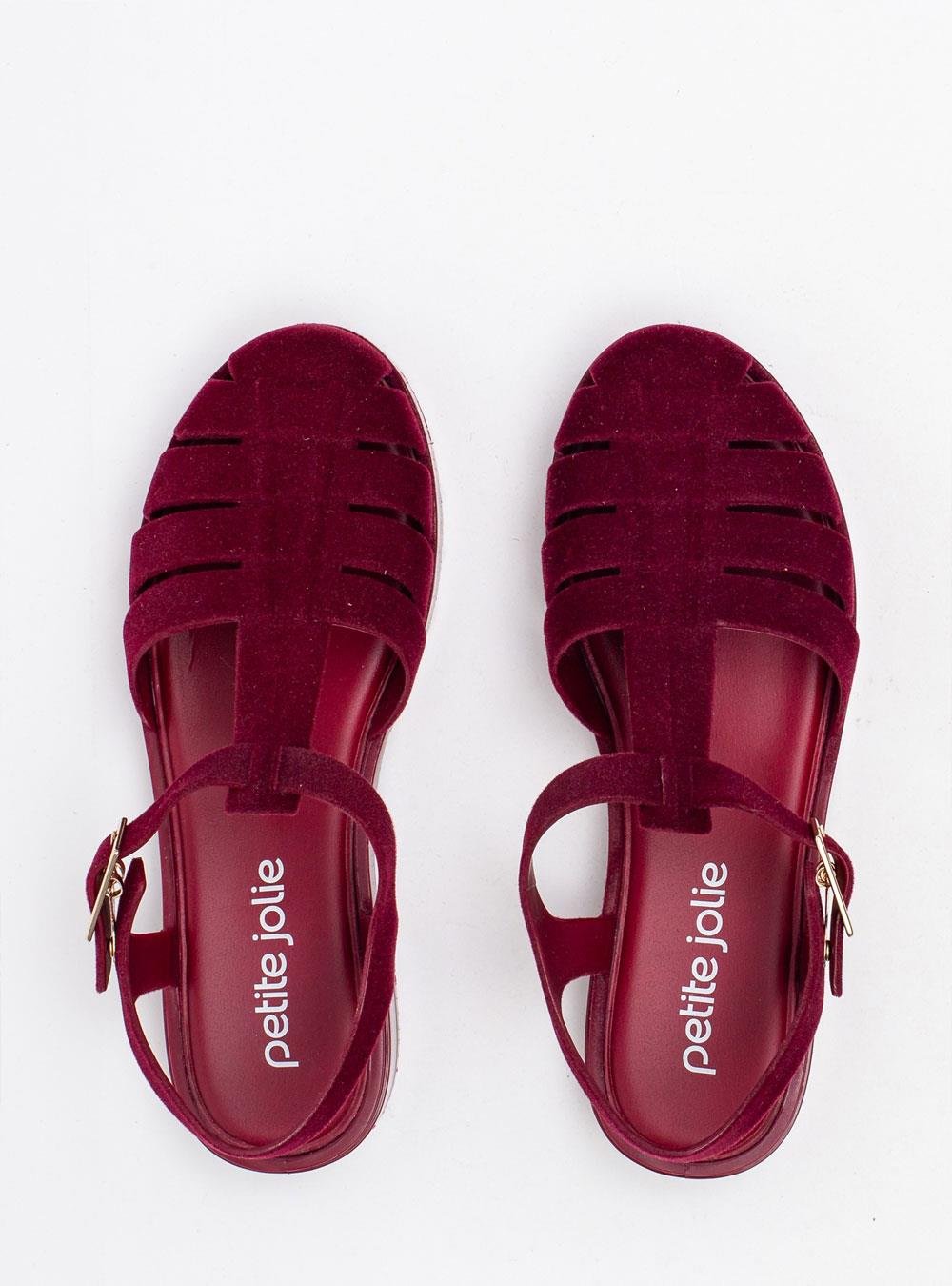 Sandália Petite Jolie Polly Merlot PJ5595A Vinho 3