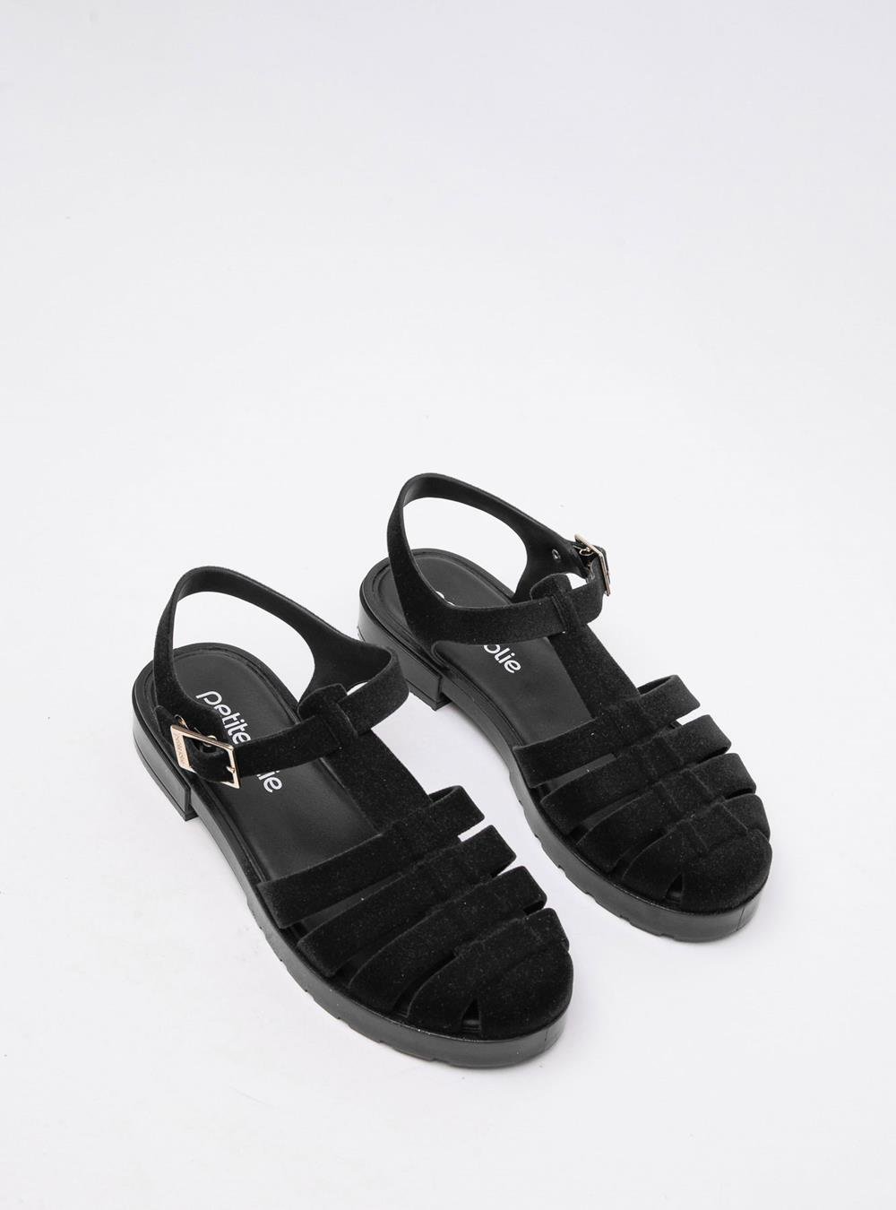 Sandália Petite Jolie Polly Preto/Branco PJ5595A Preto 2