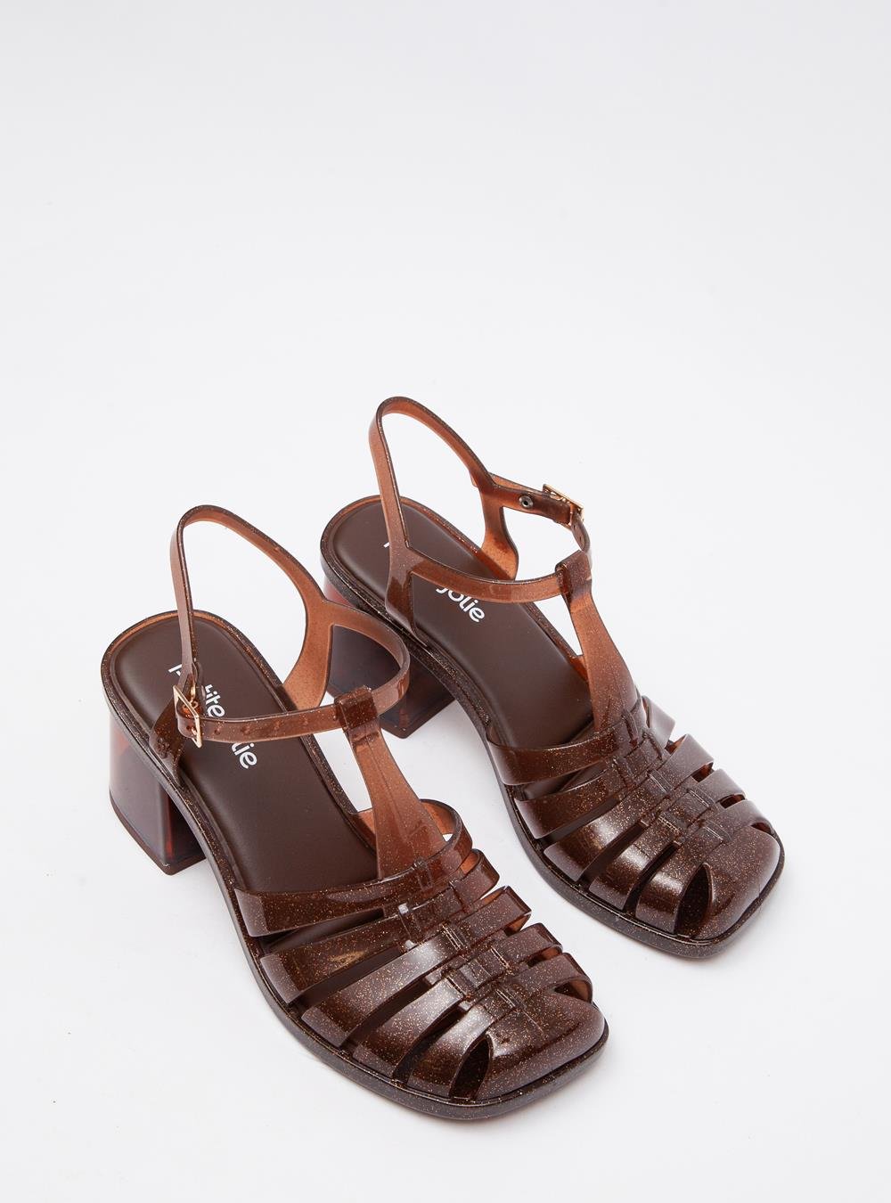 Sandália Petite Jolie Amora II Brown PJ7455 Marrom 5