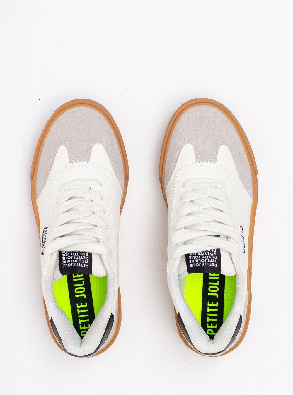 Tênis Petite Jolie Pump Branco/Sola Avela Light PJ7563 Branco 4