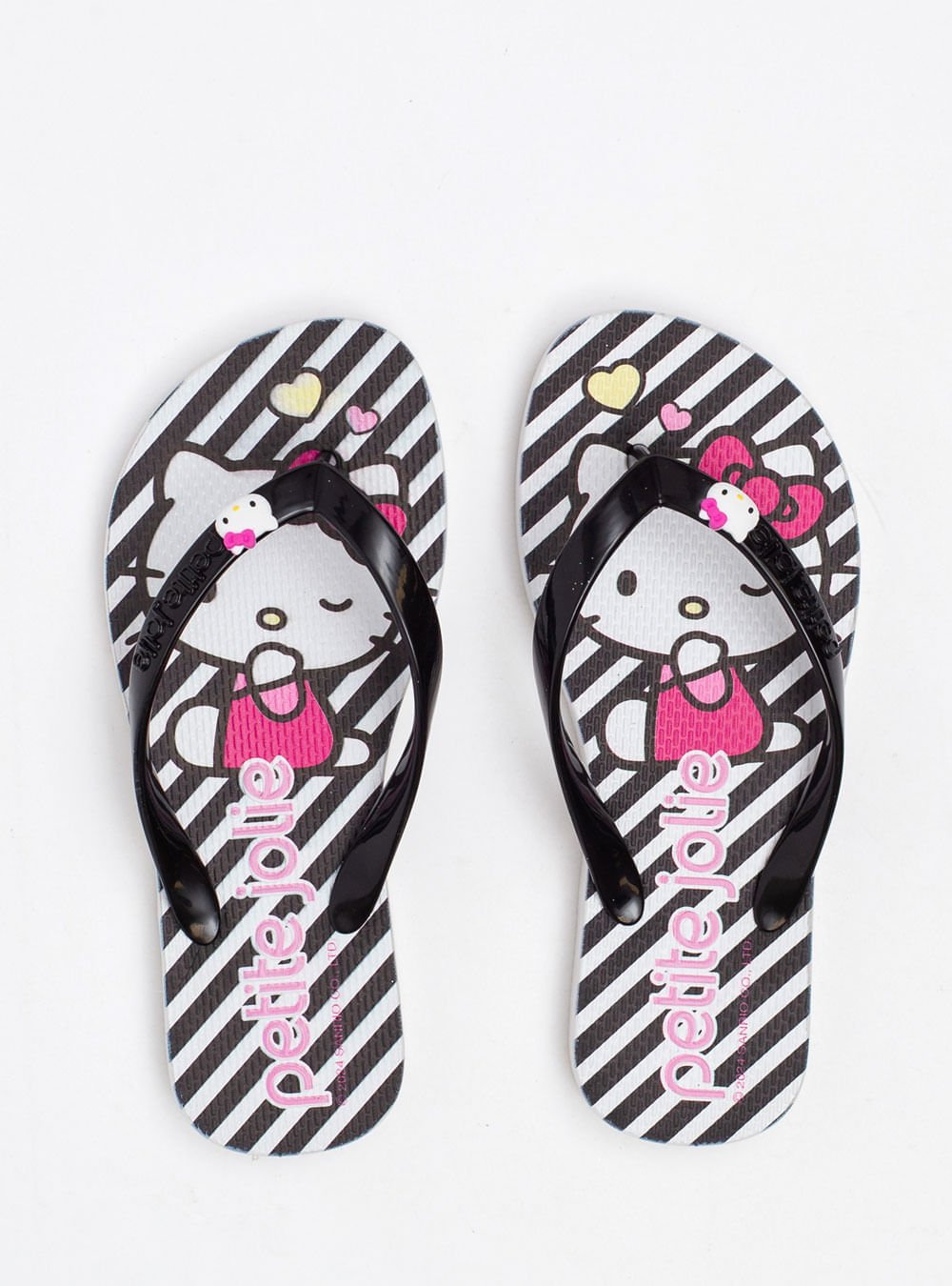 Chinelo Petite Jolie Fresh In Hello Kitty Preto 8 PJ7206INHK Preto/Branco 1