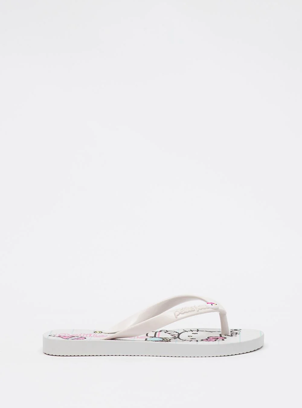 Chinelo Petite Jolie Fresh In White Hello Kitty 7 PJ7206INHK Branco 3
