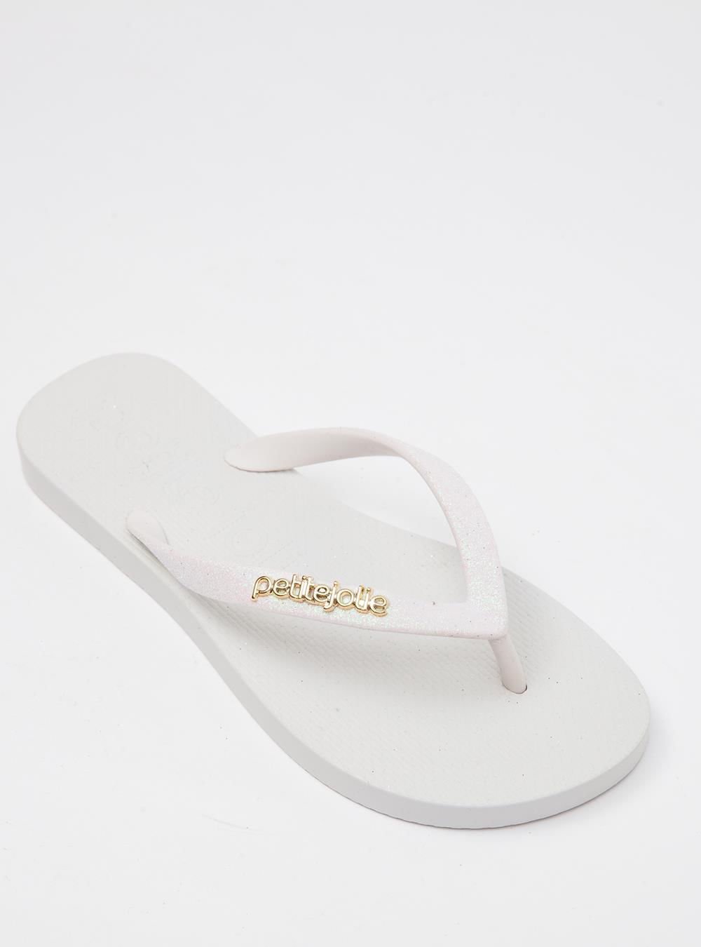 Chinelo Petite Jolie Fresh White PJ7298 Branco 2