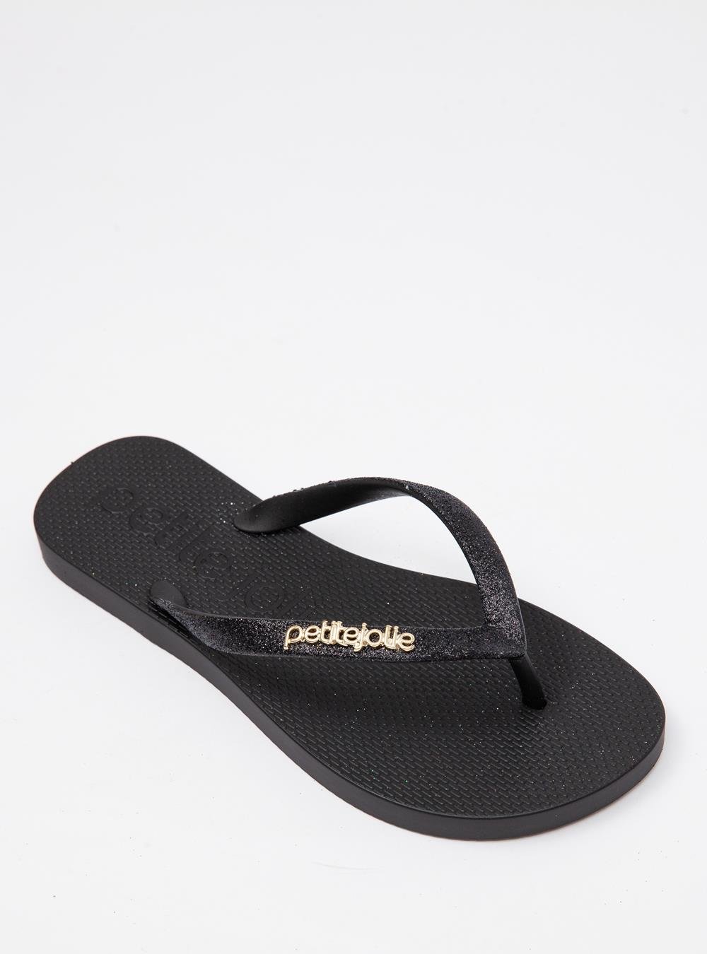 Chinelo Petite Jolie Fresh Preto PJ7298 Preto 2