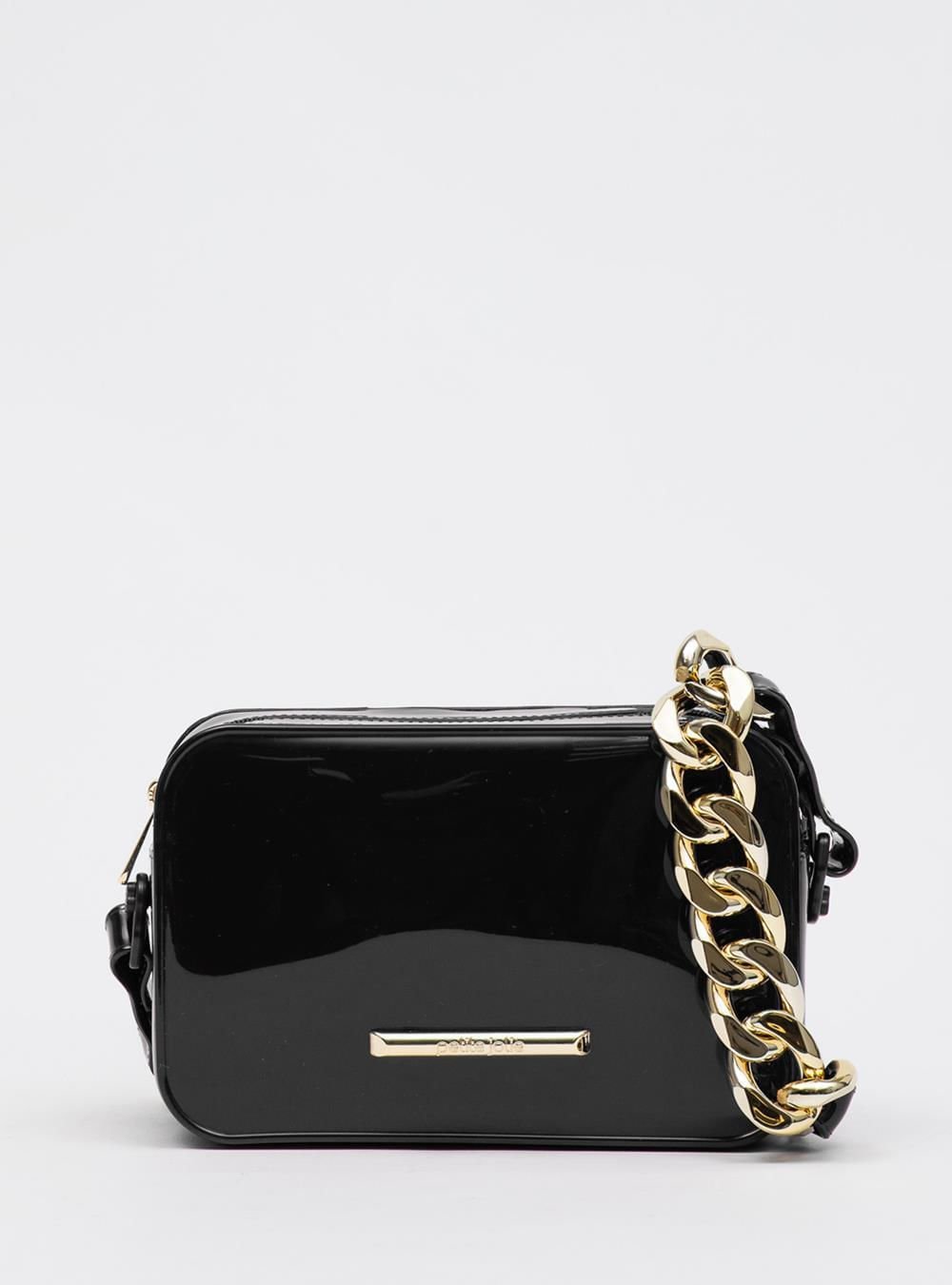 Bolsa Petite Jolie Pop Preto/Ouro PJ11168 Preto 1