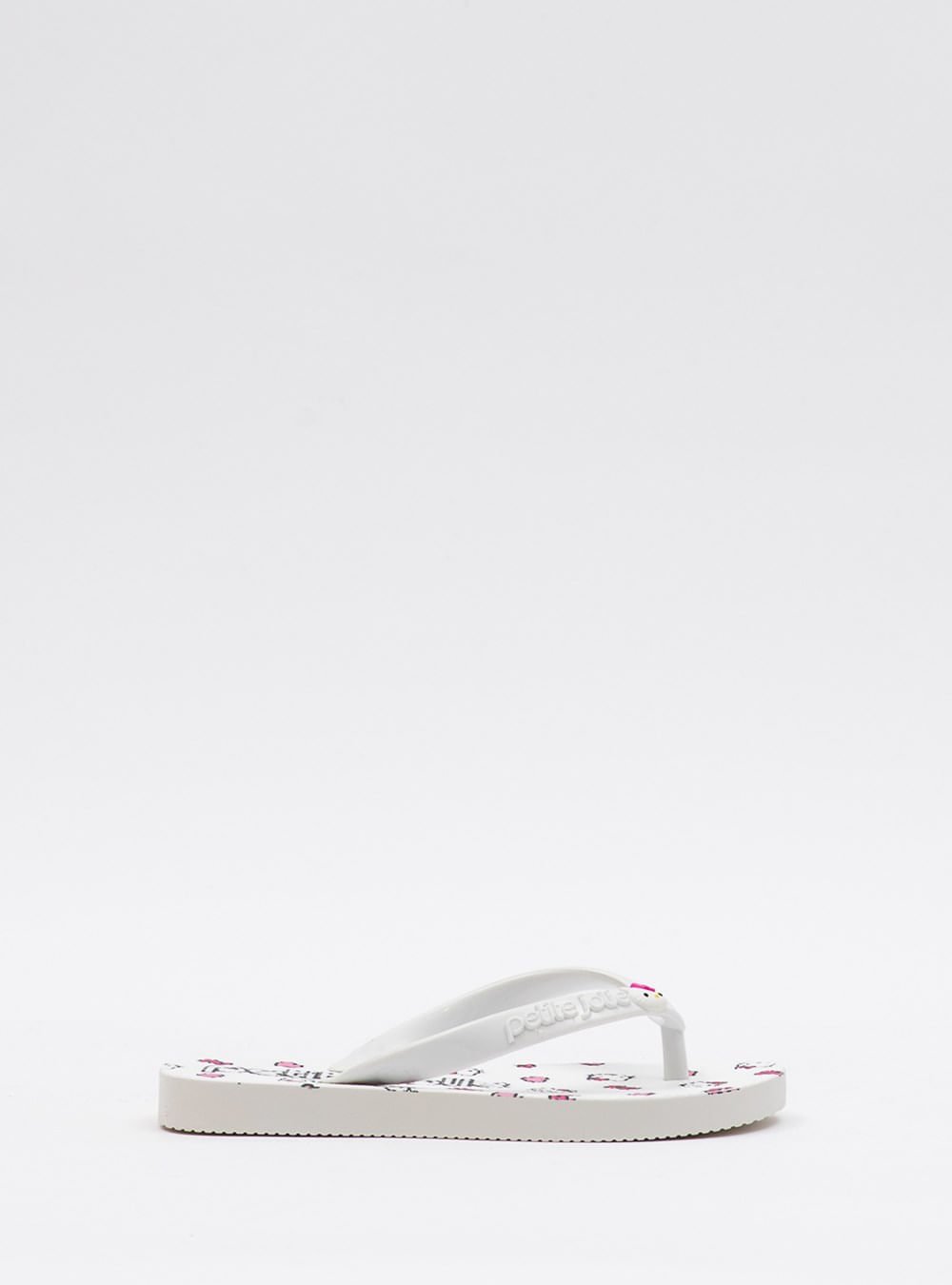 Chinelo Infantil Hello Kitty Branco/Sola Branco PJ7206INHK Branco 3