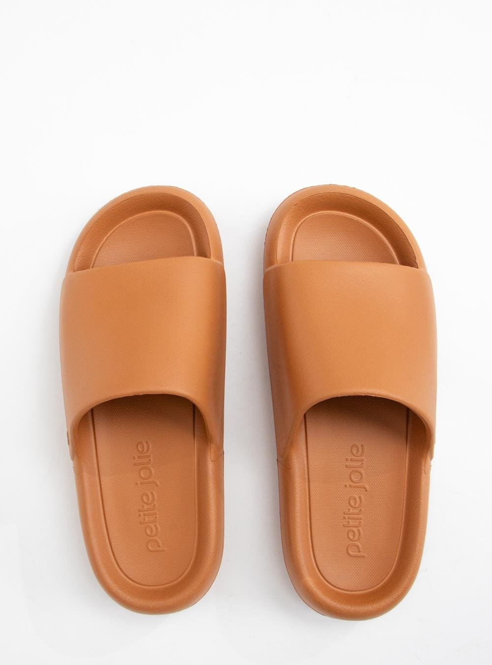 Chinelo Slide Petite Jolie Hug Doce De Leite PJ7639 Bege 3