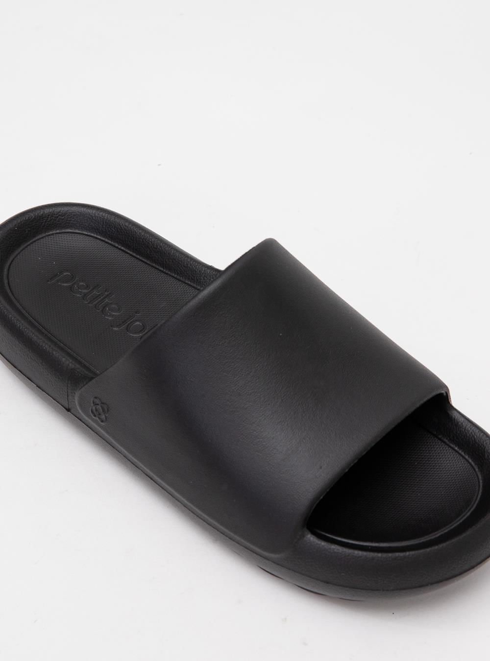 Chinelo Slide Petite Jolie Hug Preto PJ7639 Preto 3