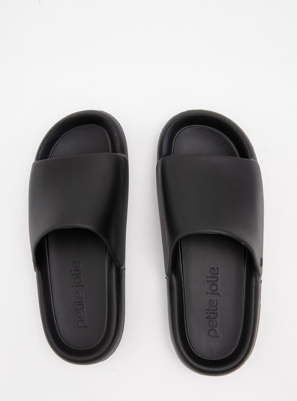 Chinelo Slide Petite Jolie Hug Preto PJ7639 Preto 4