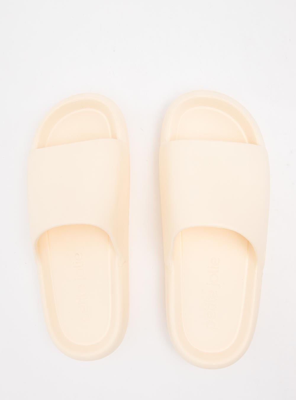 Chinelo Slide Petite Jolie Hug Vanilla PJ7639 Bege 4