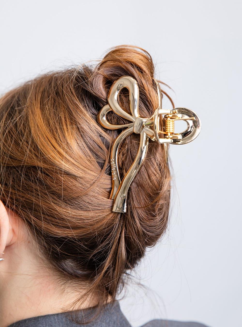 Piranha de Cabelo Petite Jolie Ouro PJ20312 Dourado 2