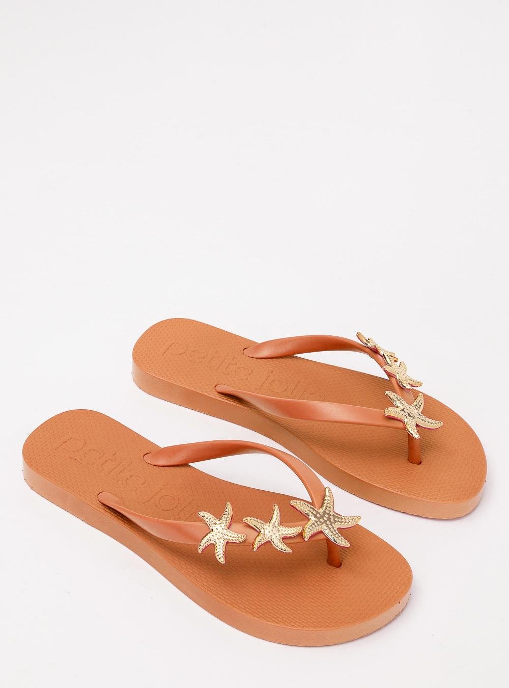 Chinelo Petite Jolie Fresh Doce De Leite PJ7672 Laranja 2