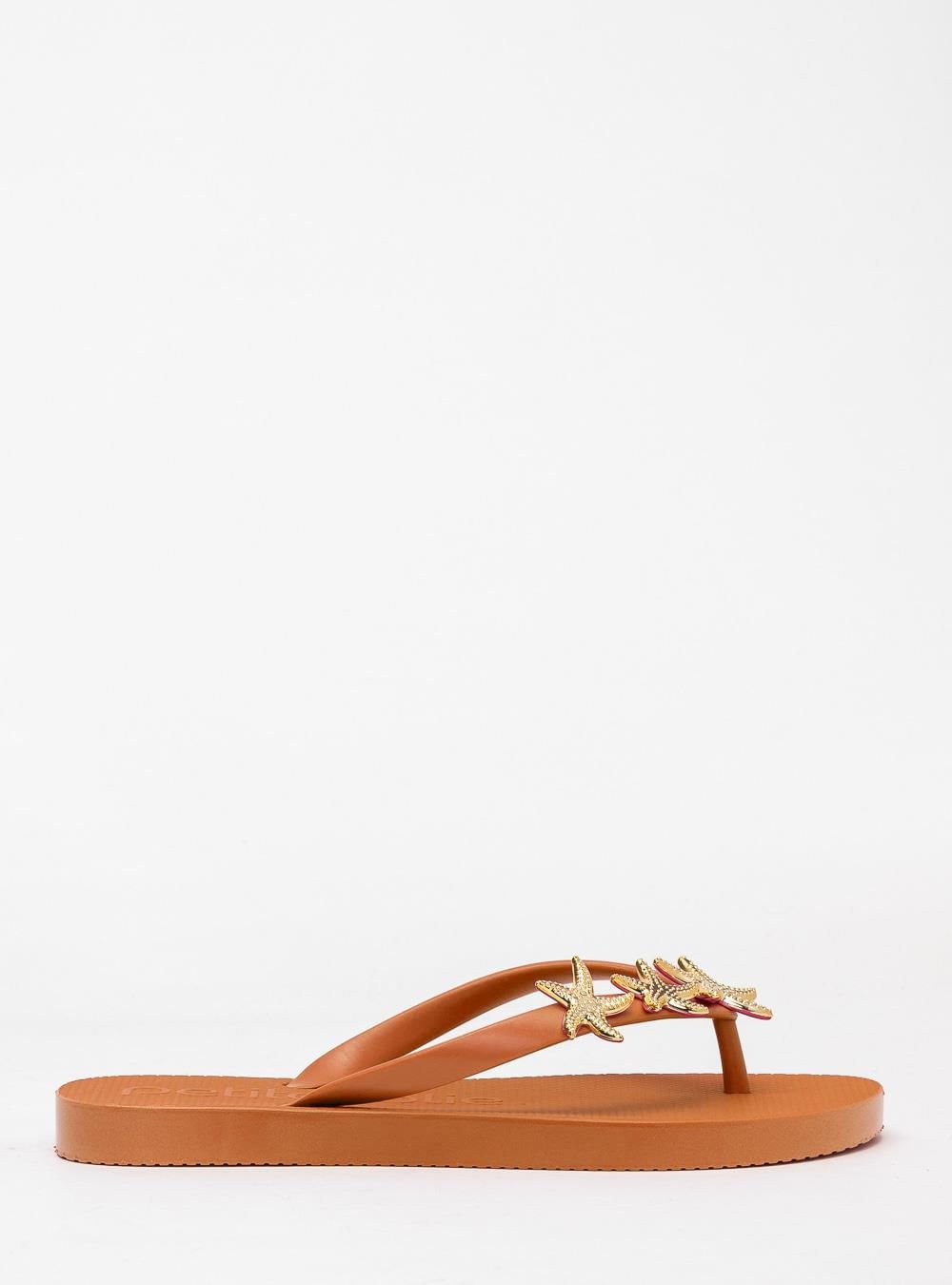 Chinelo Petite Jolie Fresh Doce De Leite PJ7672 Laranja 3