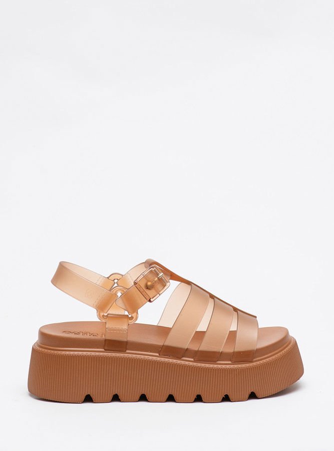 Sandália Petite Jolie Flow Sandal Doce De Leite PJ7561