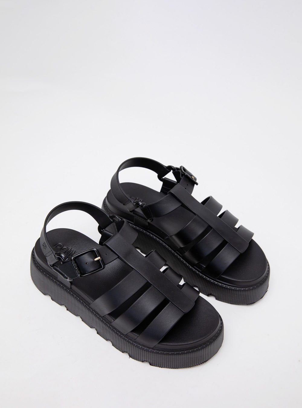 Sandália Petite Jolie Flow Sandal Preto PJ7561 Preto 2