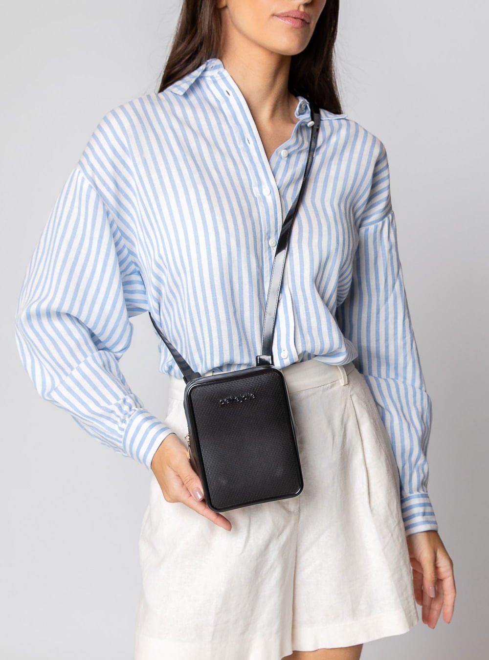 Bolsa Petite Jolie Cross III Preto PJ10362III Preto 4