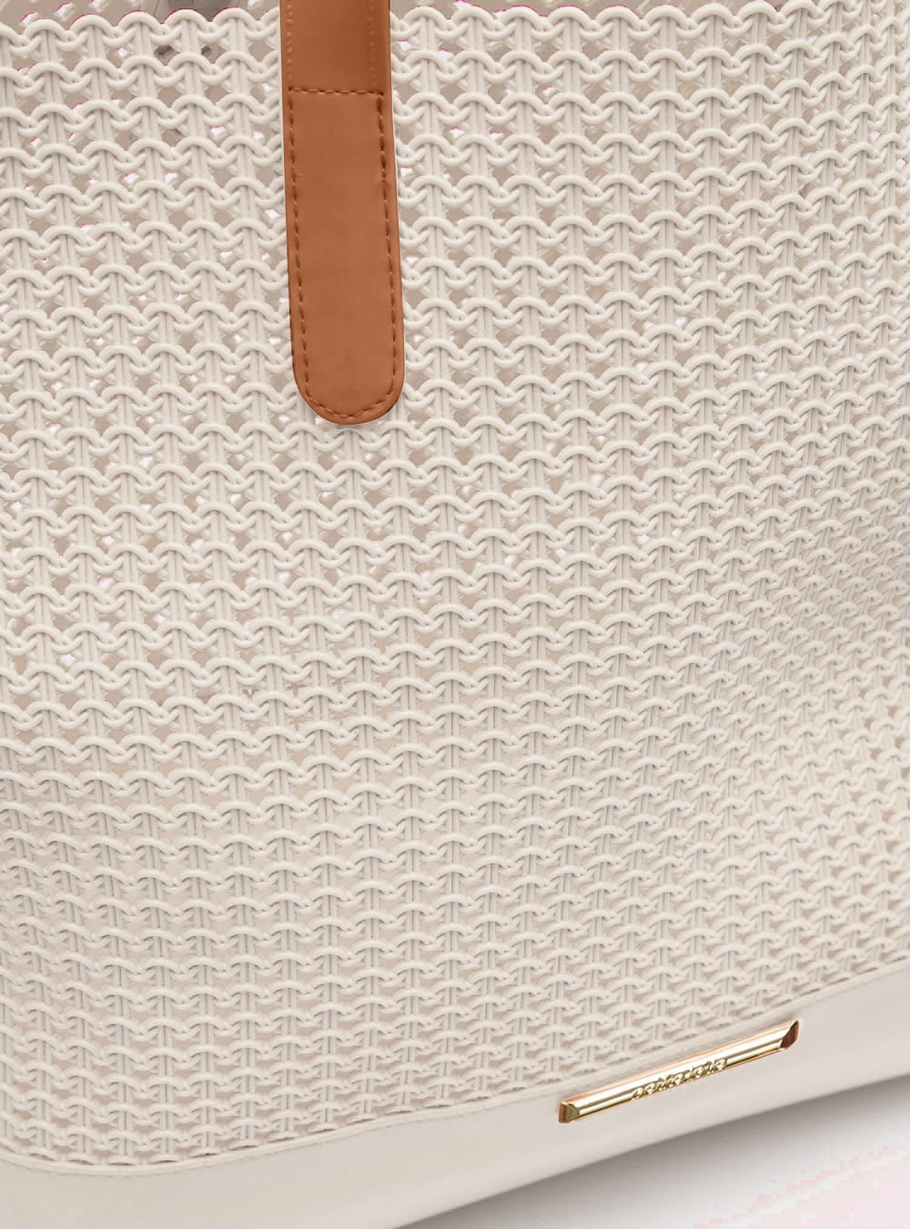 Bolsa Petite Jolie Ibiza White/Doce De Leite PJ10734B Doce de Leite 3