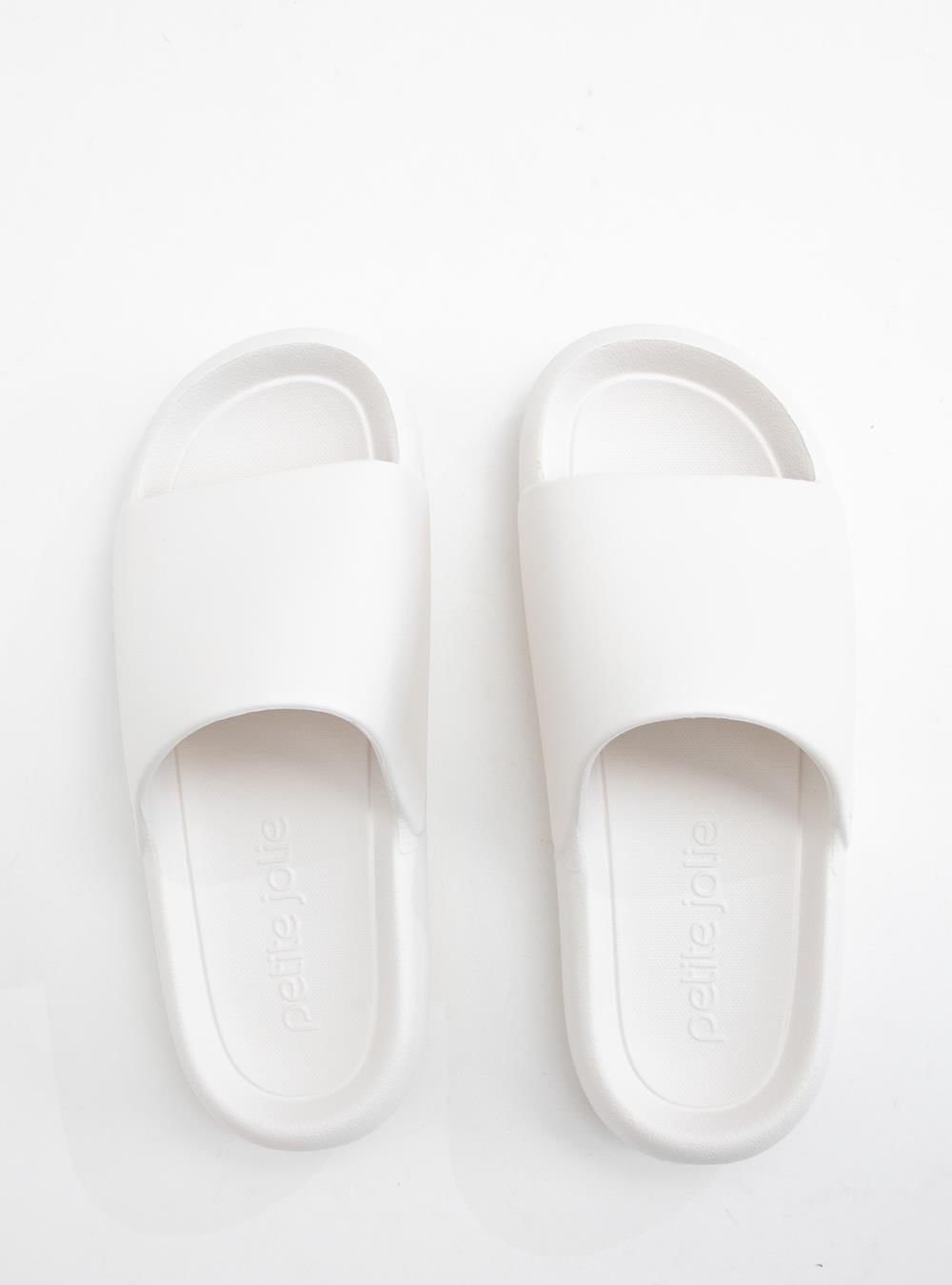 Chinelo Slide Petite Jolie Hug White PJ7639 Branco 3