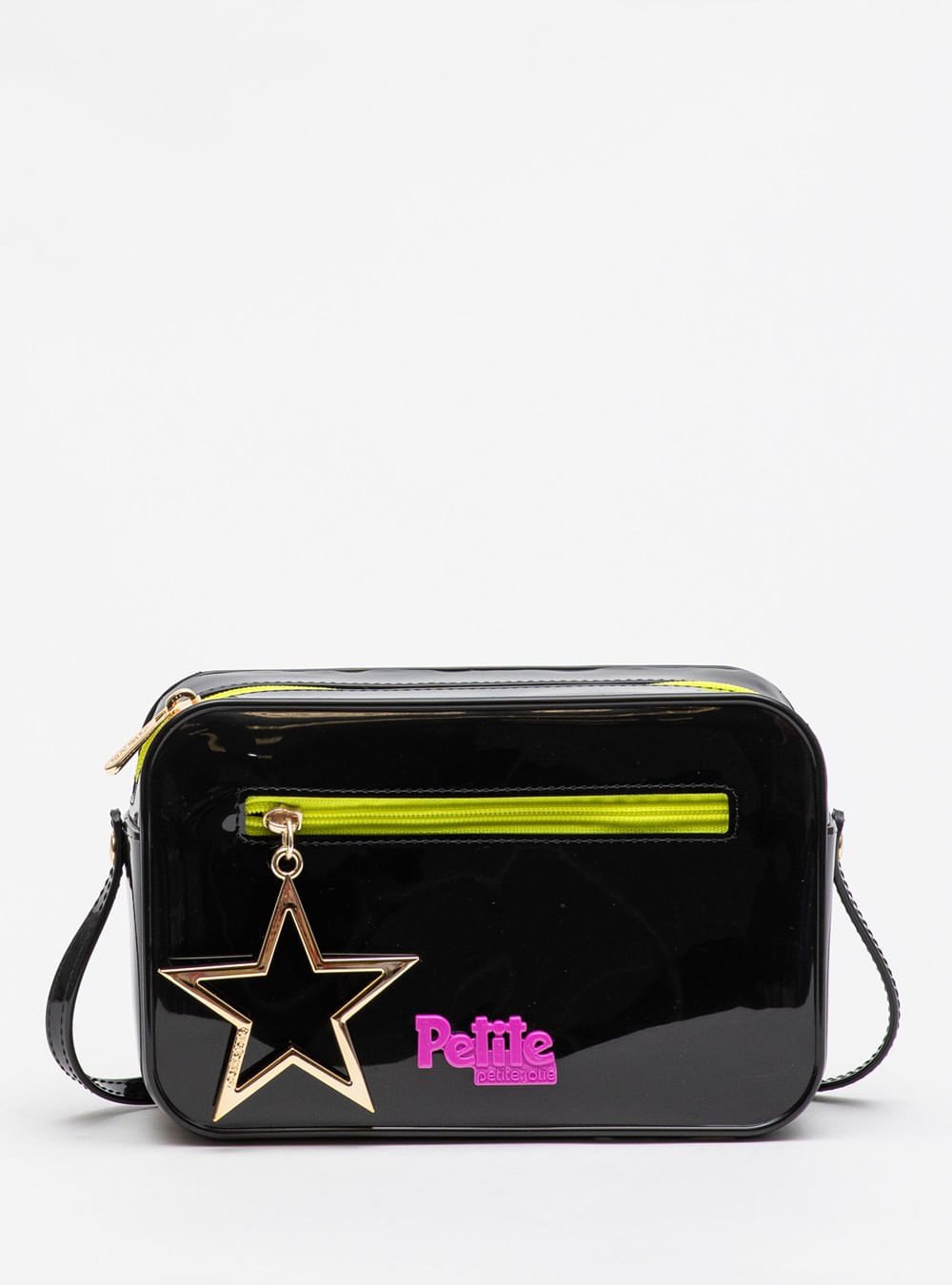 Bolsa Infantil Petite Jolie Pop In Preto PJ11301IN