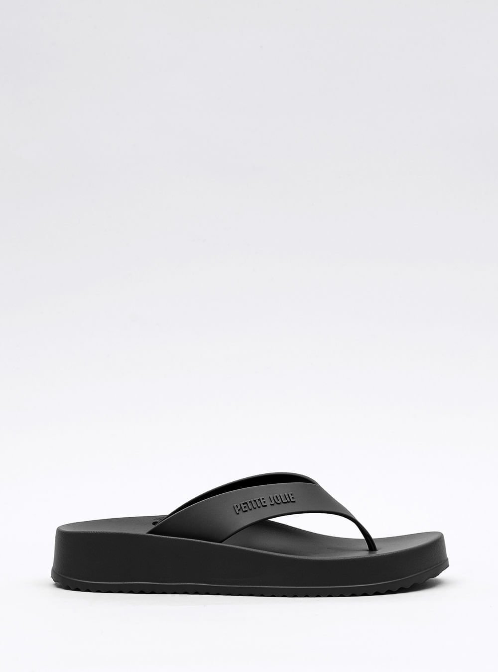Chinelo Petite Jolie Basic Preto/Branco PJ6818 Preto 1