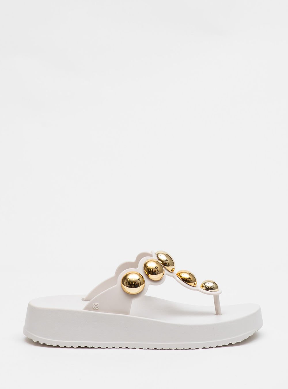 Chinelo Petite Jolie Bold White PJ7586