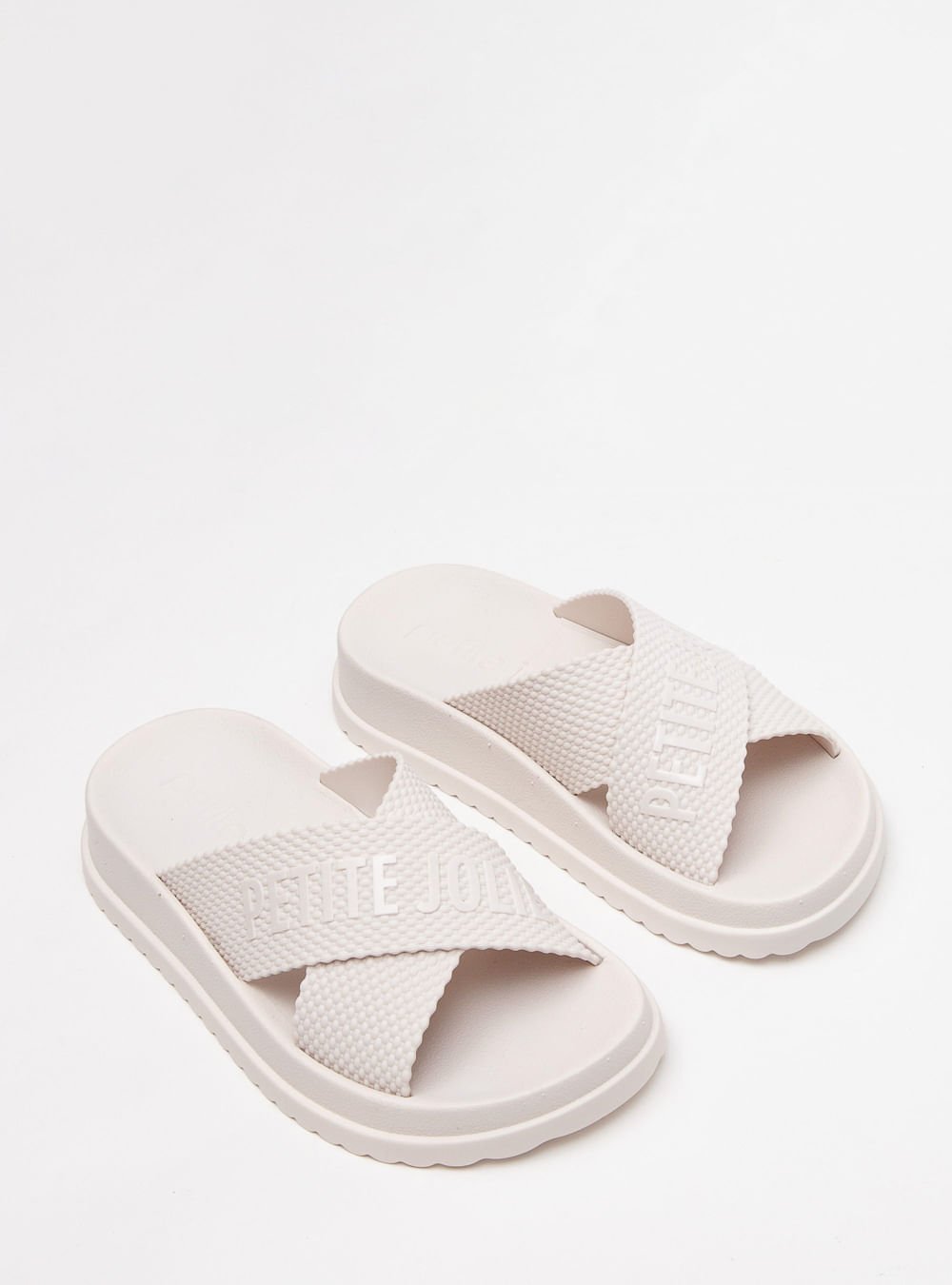 Chinelo Infantil Petite Jolie Smash In White PJ6812IN White 4