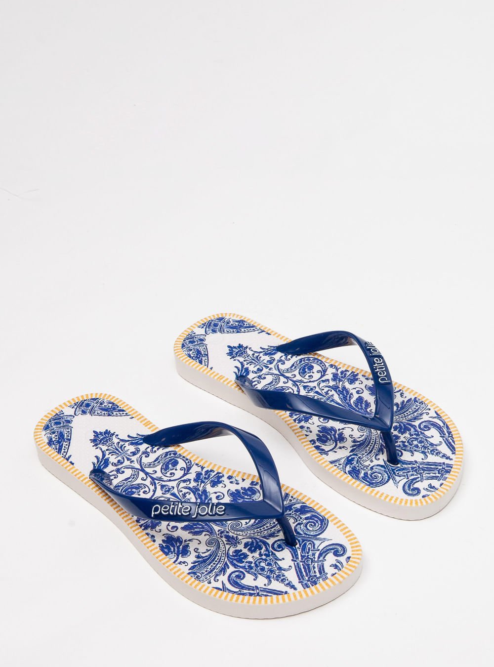 Chinelo Petite Jolie Fresh Dark Blue/White/Arabesco PJ6969 Dark Blue/White/Arabesco 2