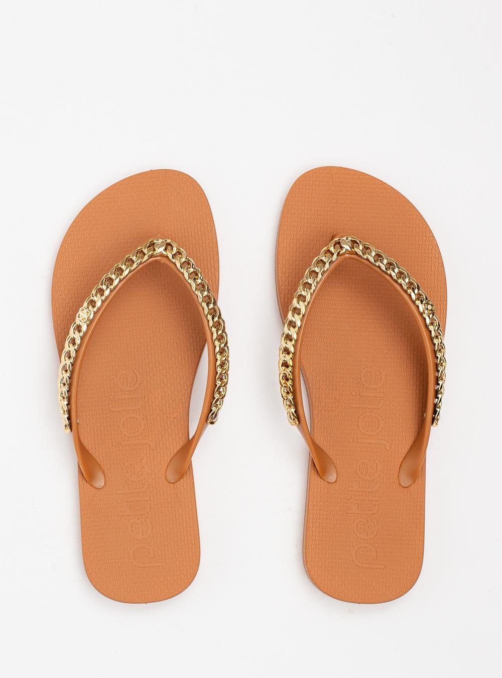 Chinelo Petite Jolie Fresh Doce De Leite PJ7122 Doce de Leite 3