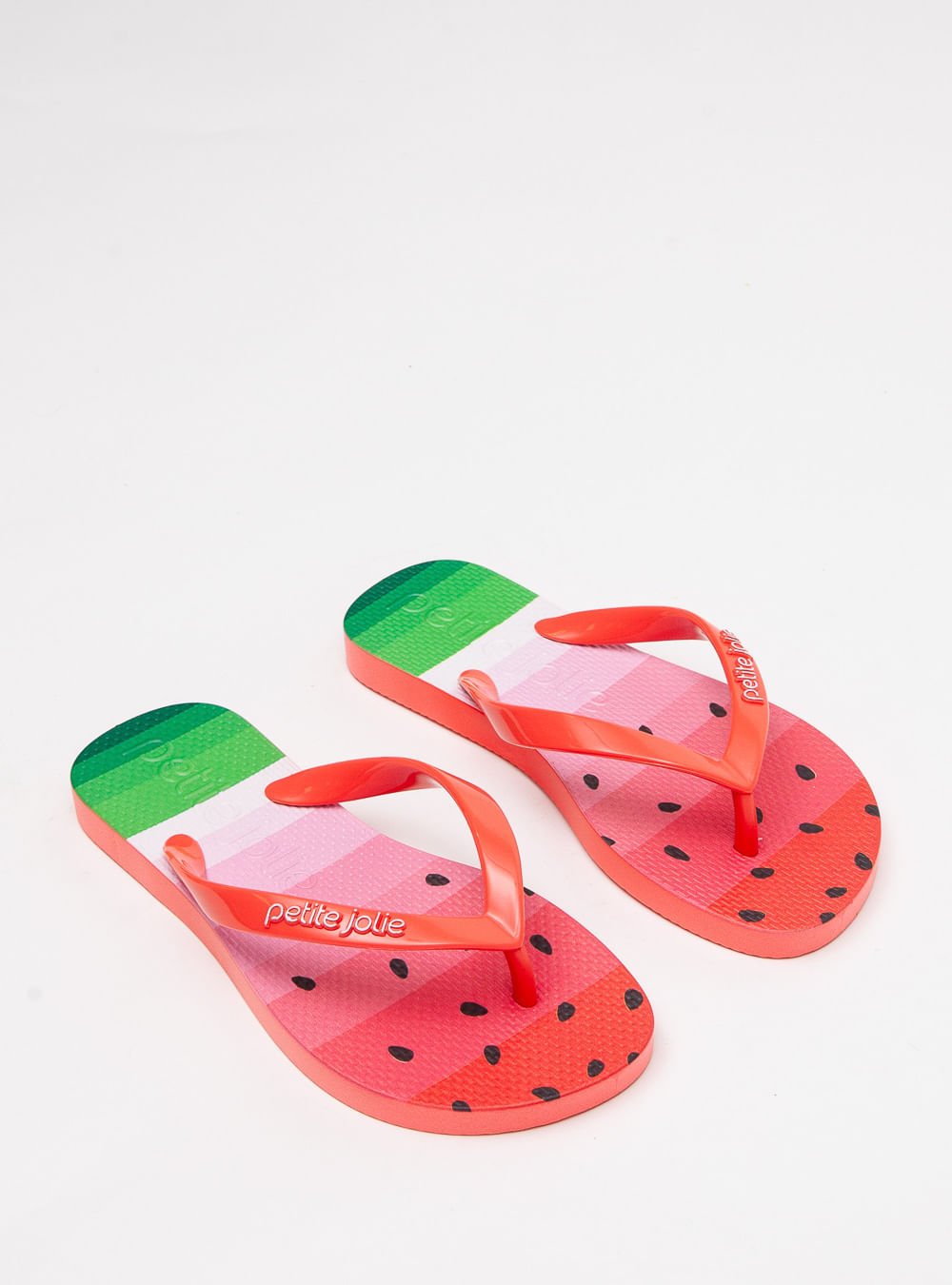 Chinelo Petite Jolie Fresh In Coral/Melancia 3 PJ6969IN Coral/Melancia 2