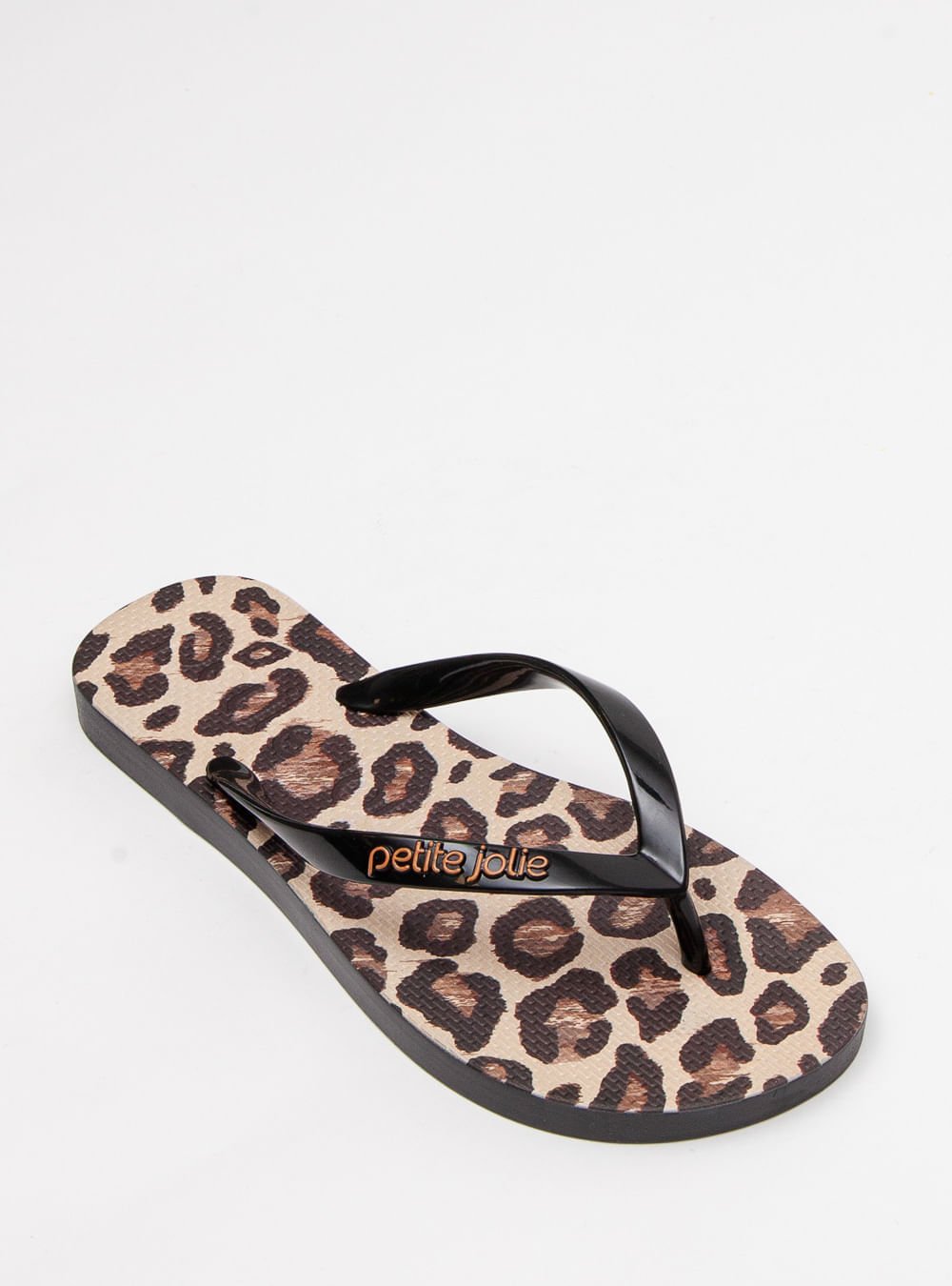 Chinelo Petite Jolie Fresh Preto/Onça 5 PJ6969 Preto/Onça 2