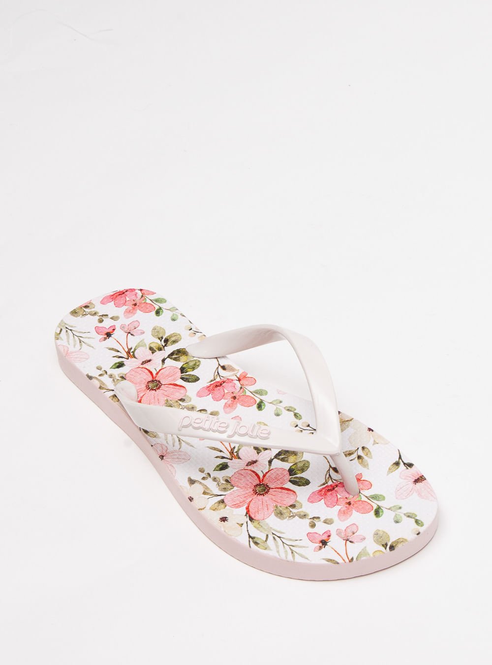 Chinelo Petite Jolie Fresh White/Romantic Floral 9 PJ6969 Branco/Floral 4