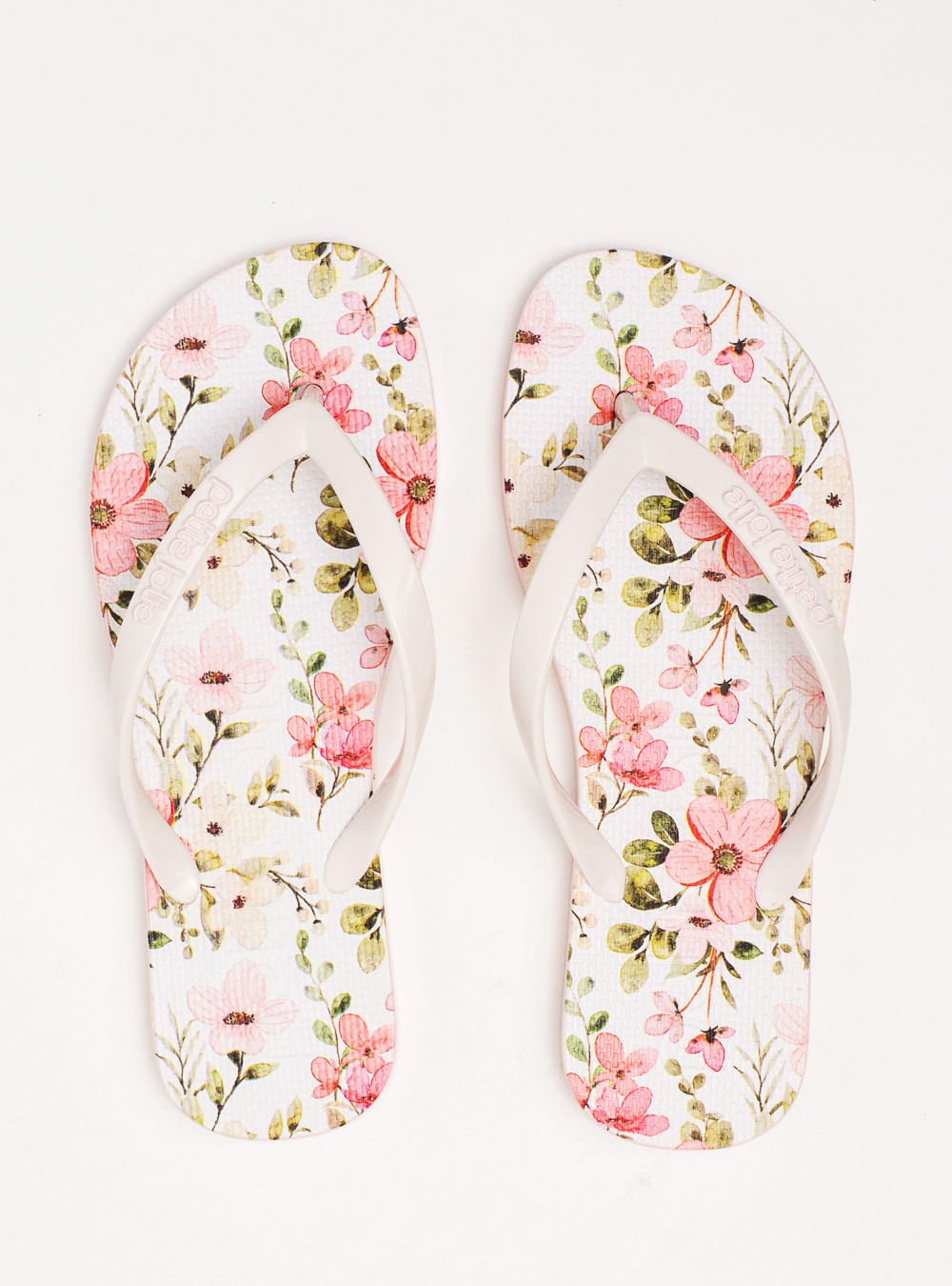 Cor Branco/Floral