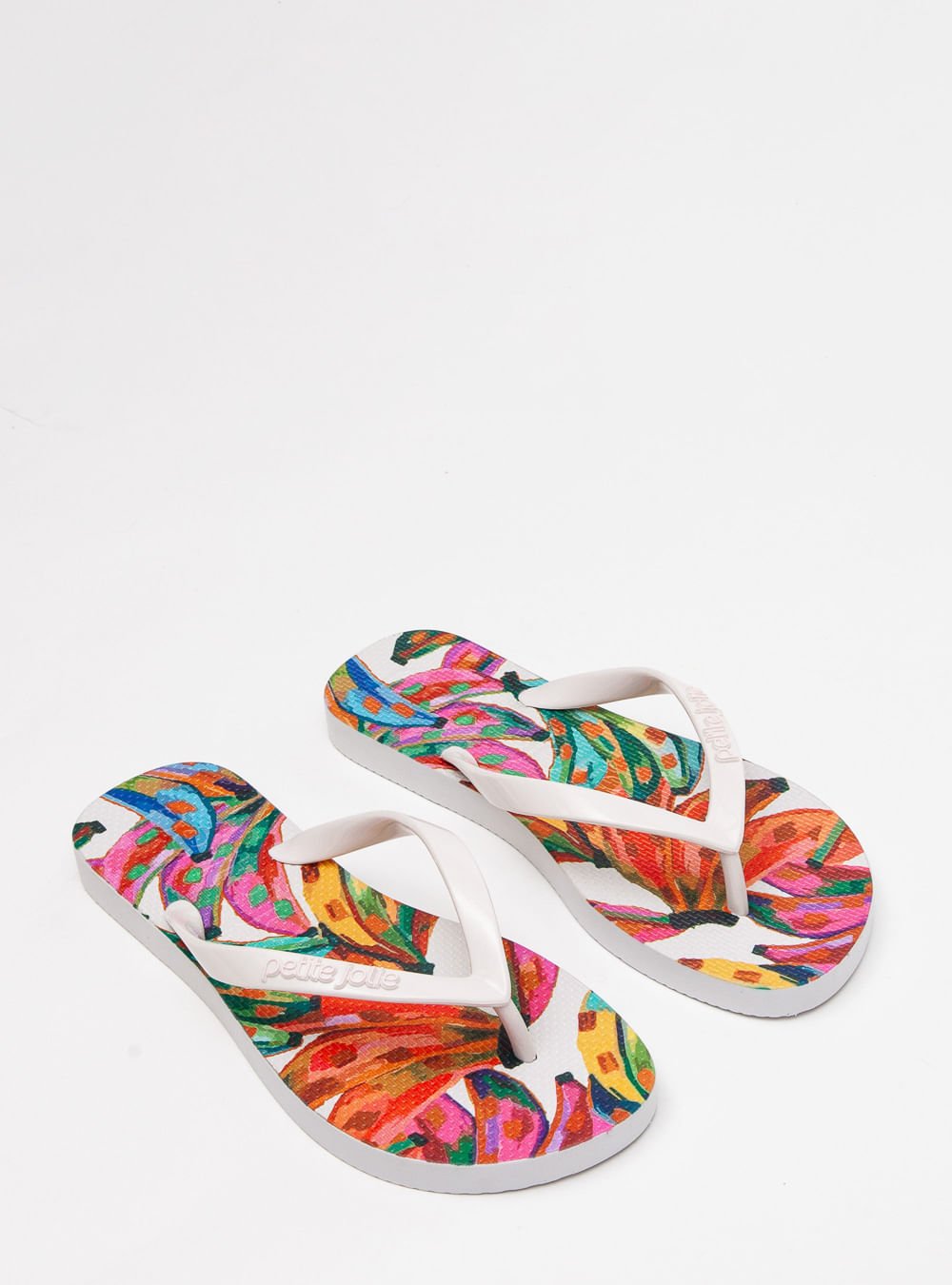 Chinelo Petite Jolie Fresh White/Tropical 16 PJ6969 White/Tropical 2
